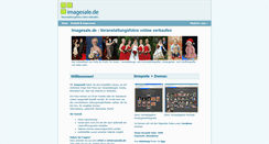 Desktop Screenshot of imagesale.de